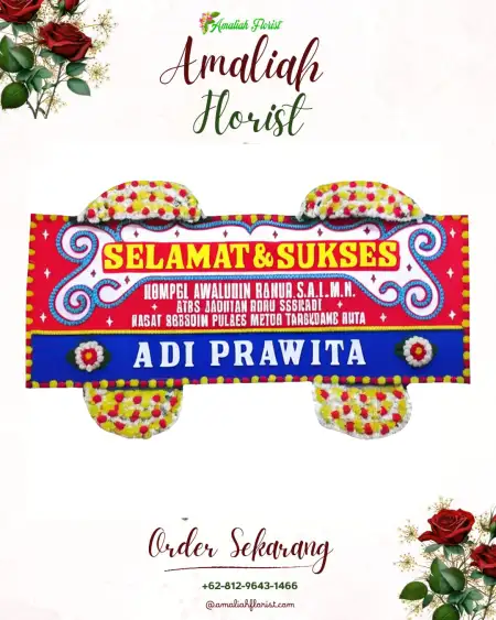 Papan Bunga Ucapan Selamat Cintamulya